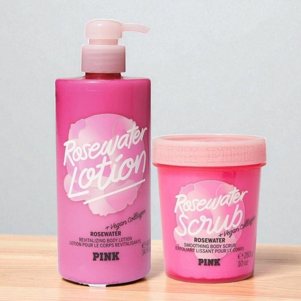 🆕PINK Victoria’s Secret Rosewater Bundle/Lot